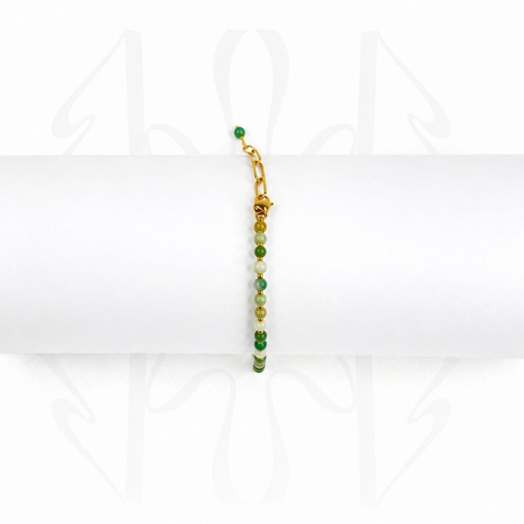 Amazonite Chain Adjustable Bracelet 