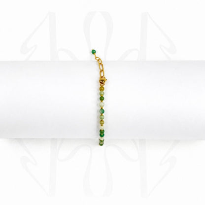 Amazonite Chain Adjustable Bracelet 