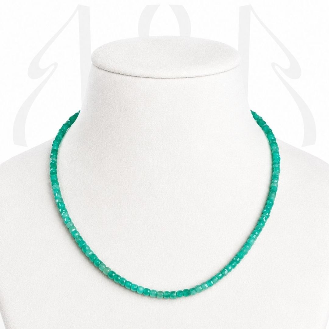 Amazonite Silver Gem Cut Torana 