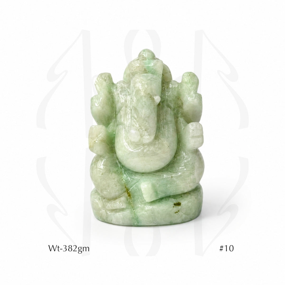 Amazonite Ganesha  Idol