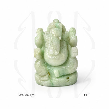 Amazonite Ganesha  Idol