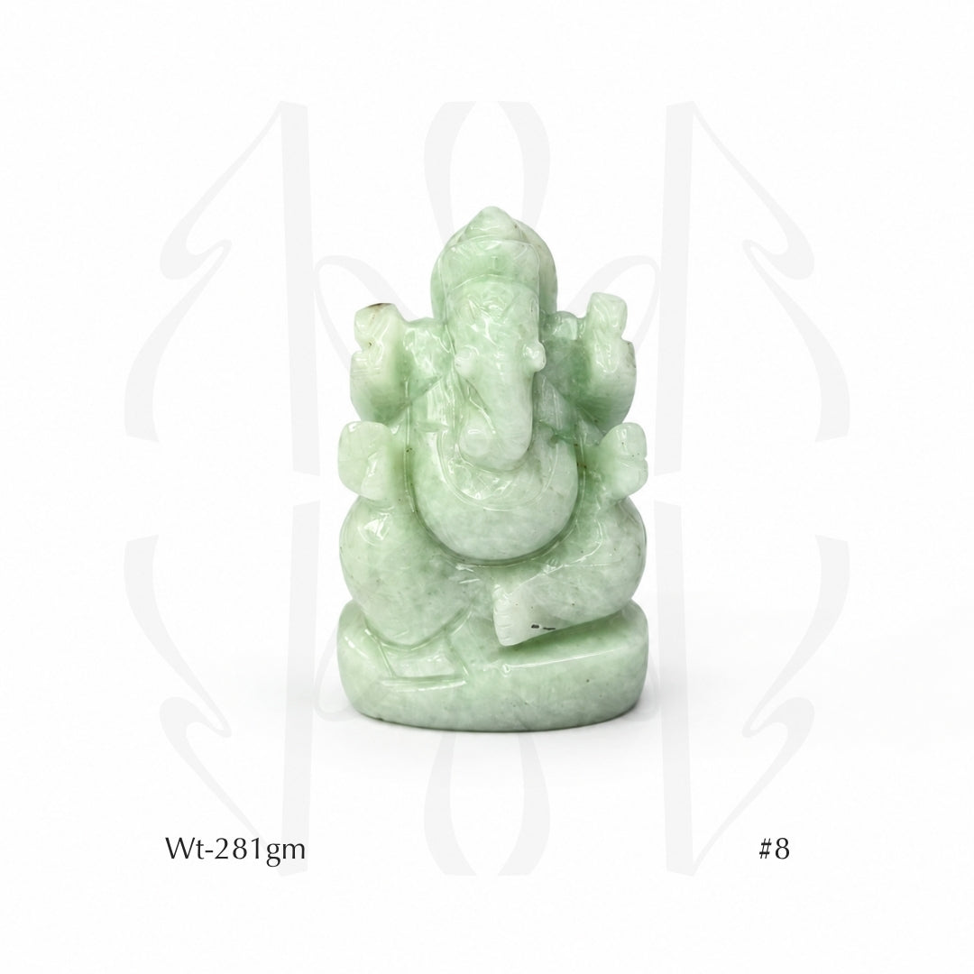 Amazonite Ganesha  Idol