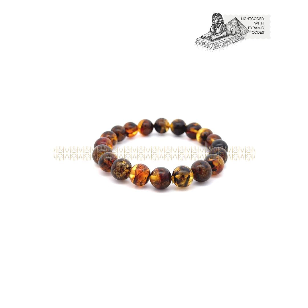 Ancient Power Natural Amber Bracelet