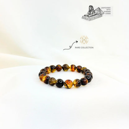 Ancient Power Natural Amber Bracelet 