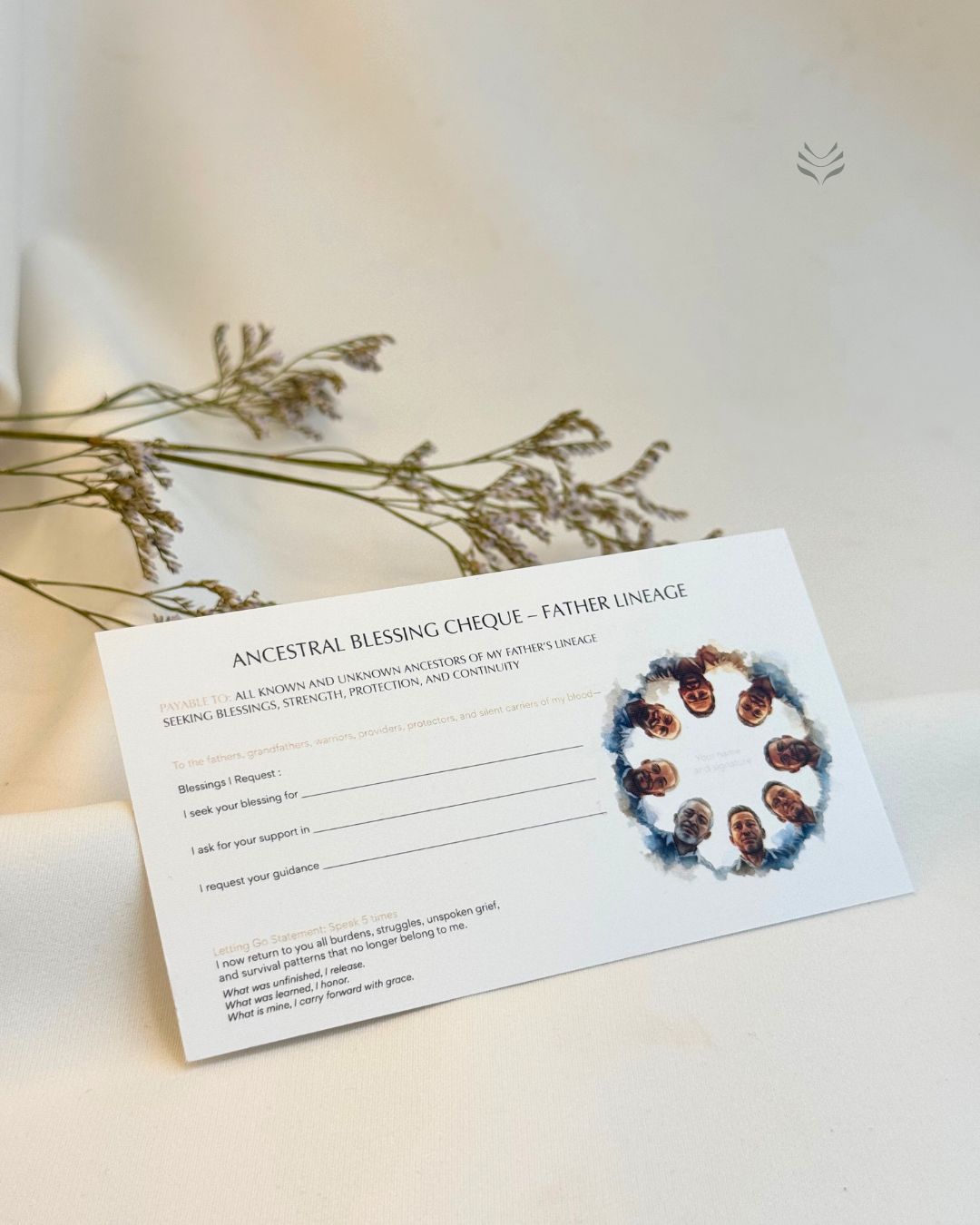 'I Honour My Ancestor' Cheque 