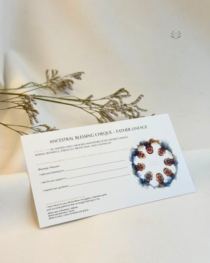 'I Honour My Ancestor' Cheque 