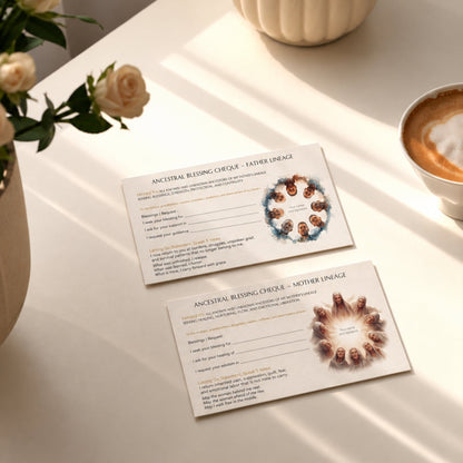 'I Honour My Ancestor' Cheque  cards