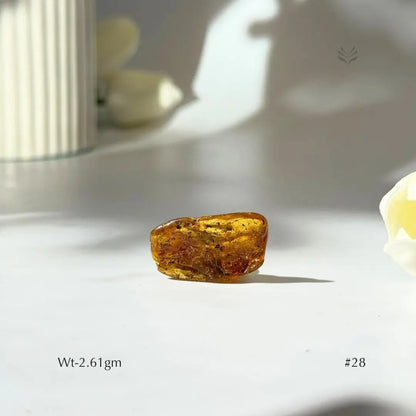 Ancient Amber Tumble  Crystal Tumbles