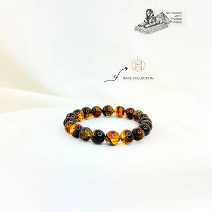 Ancient Power Natural Amber Bracelet 