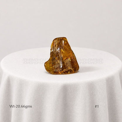 Ancient Amber Tumble  Crystal Tumbles