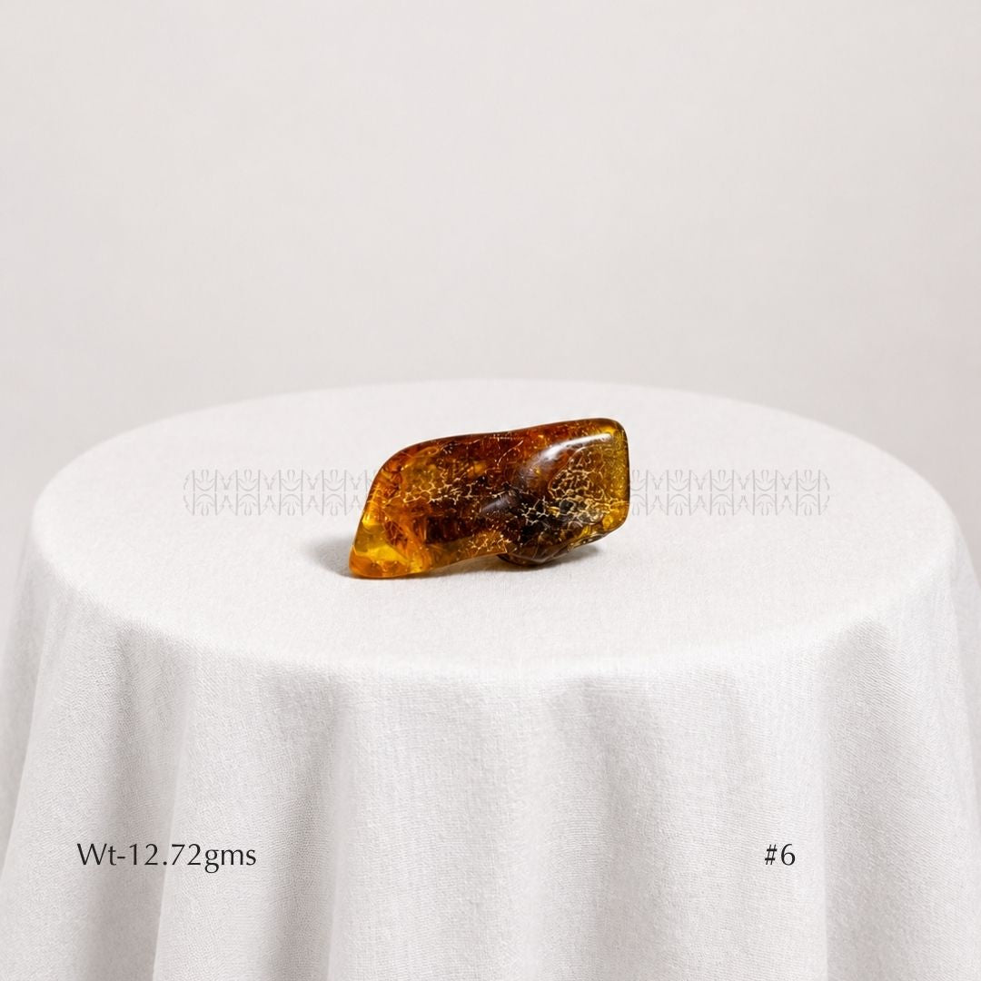 Ancient Amber Tumble  Crystal Tumbles