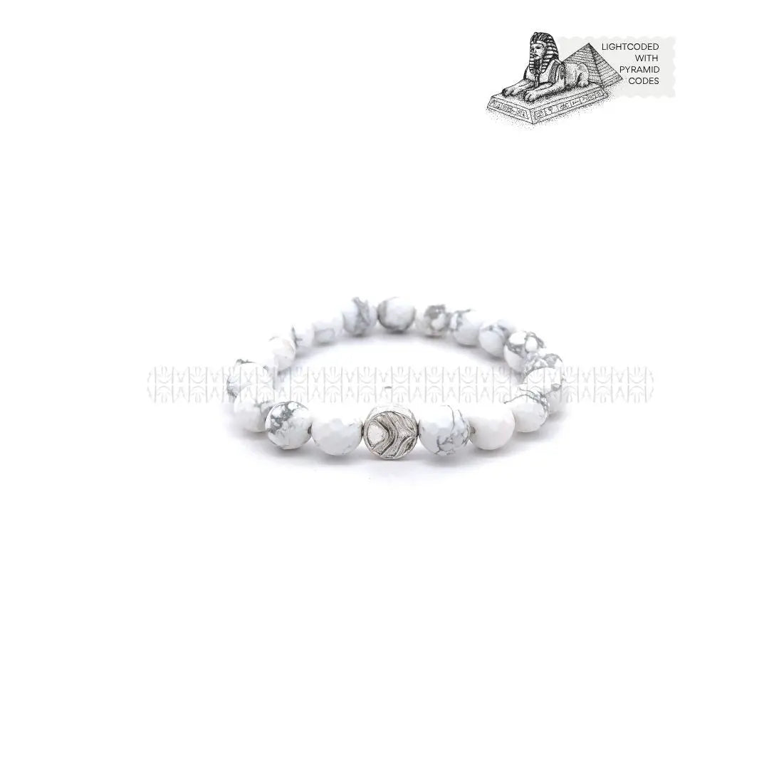 Anti-Anger Howlite Bracelet 
