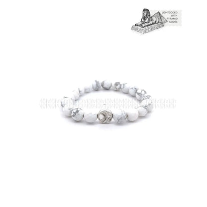 Anti-Anger Howlite Bracelet 