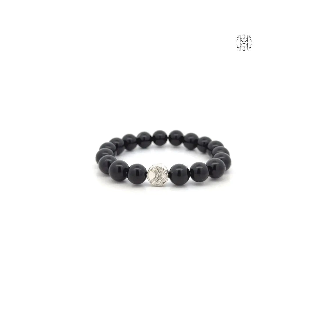 Anti-Negativity Obsidian Bracelet 