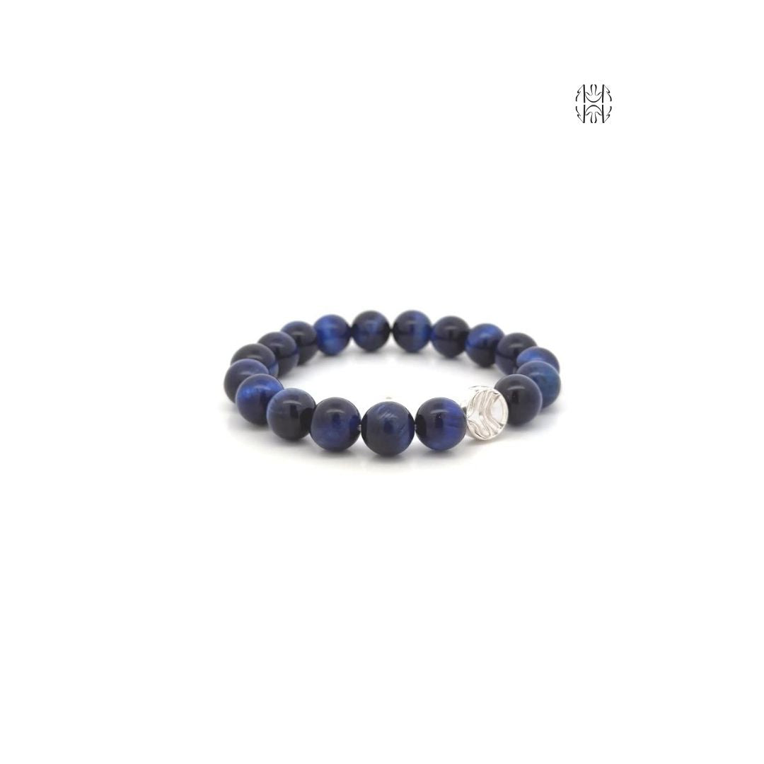 Astral Travel and Increase Focus Blue Tiger's Eye Bracelet 