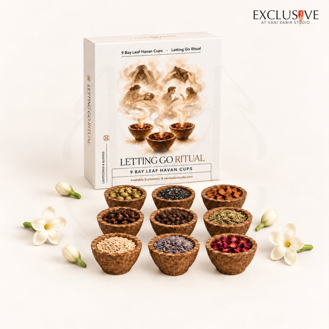 Bay Leaf Havan Cups - The Letting Go Ritual™ 