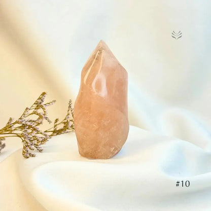 Be Loved Rose Quartz Flame  Crystal Flame