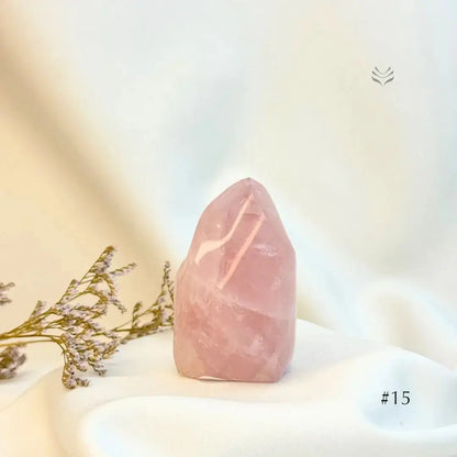 Be Loved Rose Quartz Flame  Crystal Flame