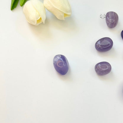 Big Moves Violet Fluorite Tumbles