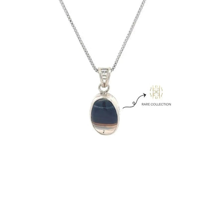 Black Sulemani Silver Pendant 