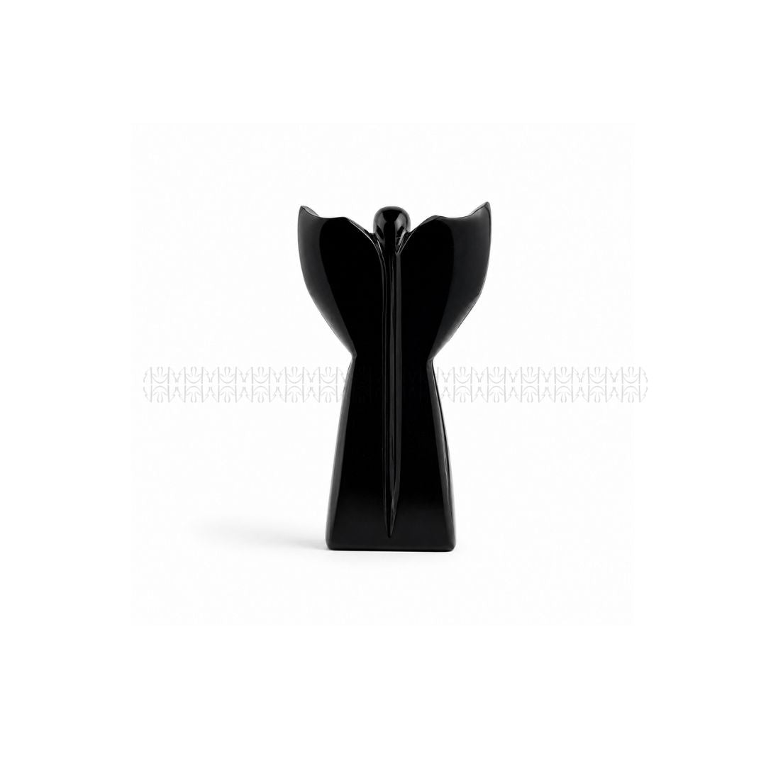 Black Tourmaline Angel  Crystal Angels