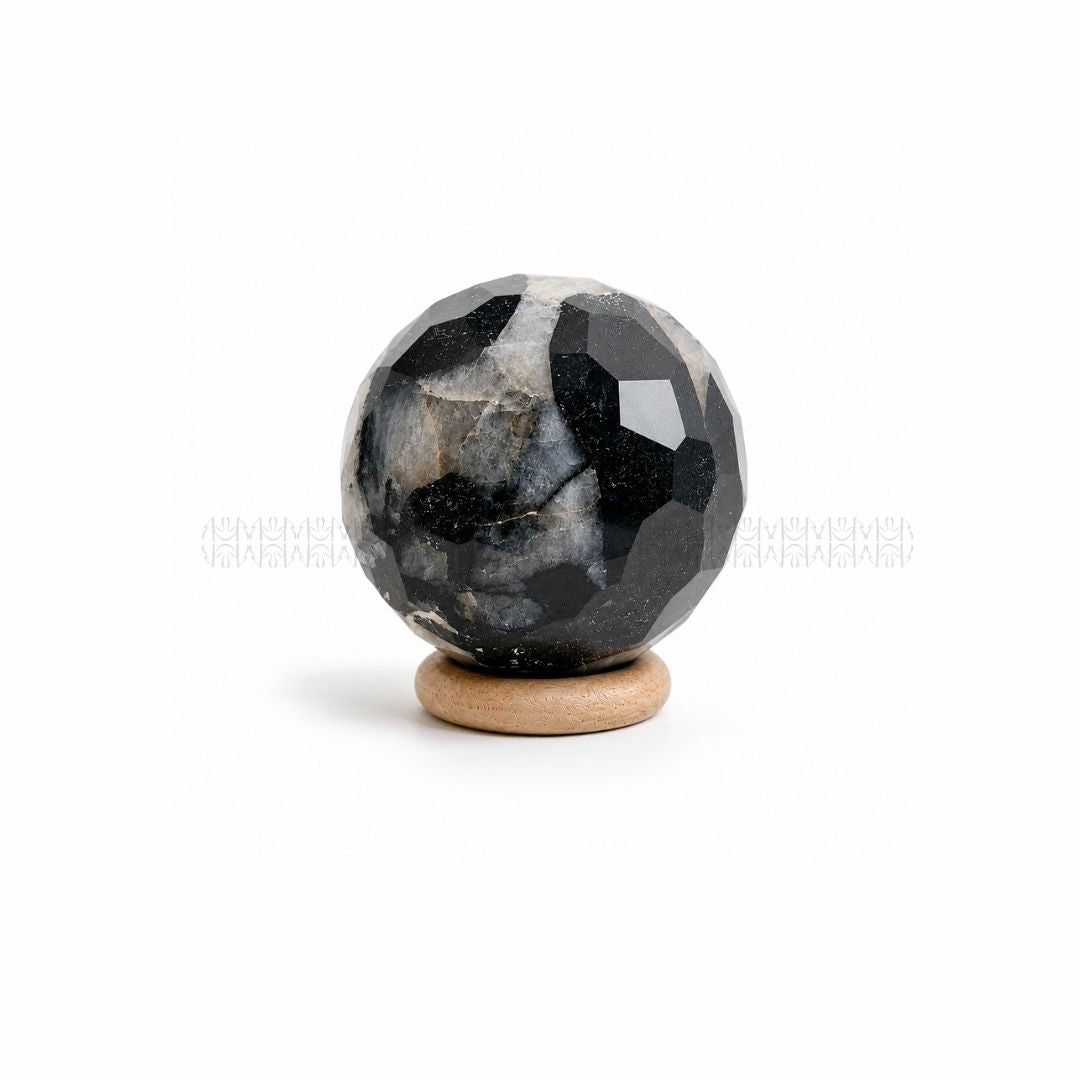 Black Tourmaline Mega Sphere  Crystal Sphere