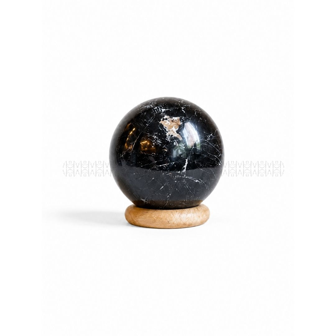 Black Tourmaline  Sphere  Crystal Sphere
