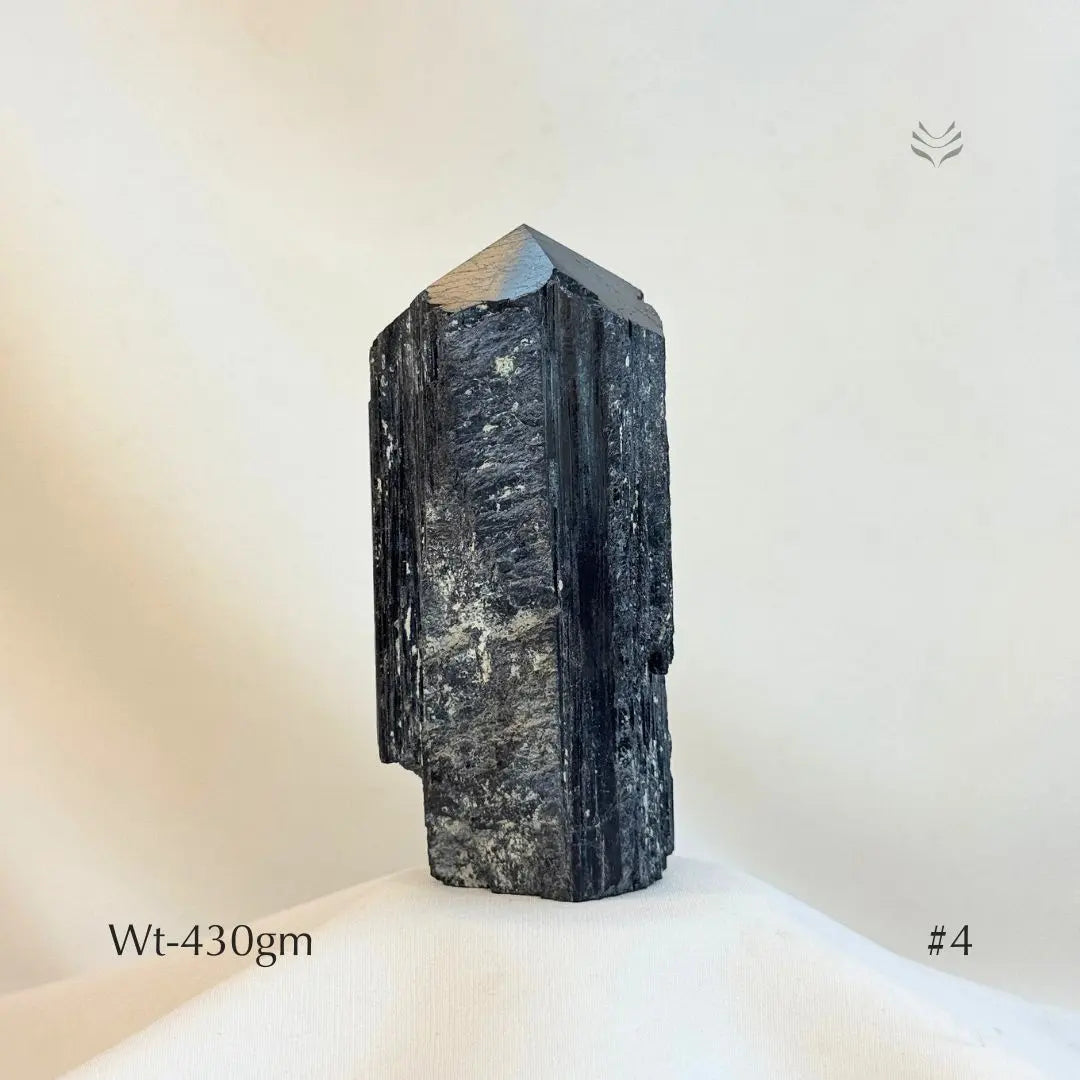 Black Tourmaline Tower  Crystal Tower