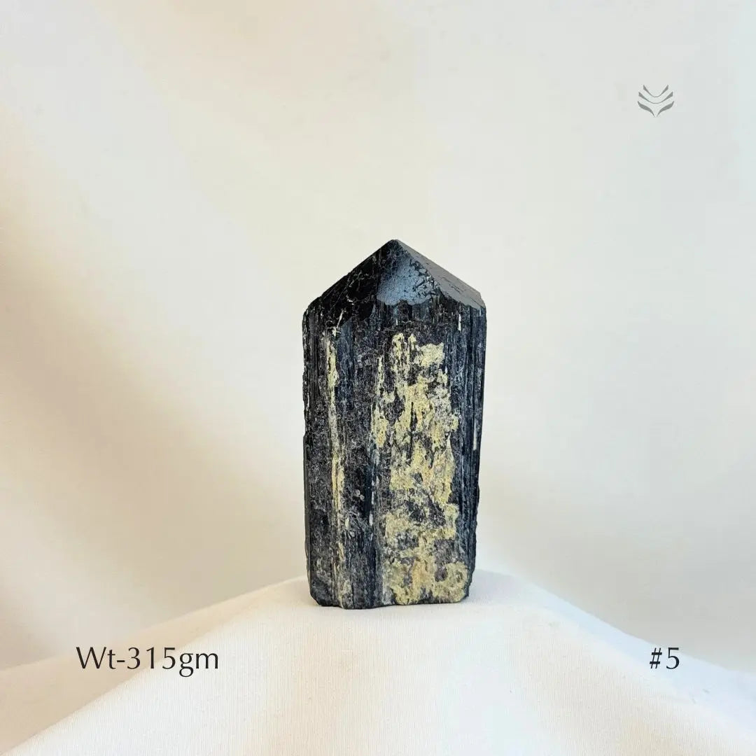 Black Tourmaline Tower  Crystal Tower
