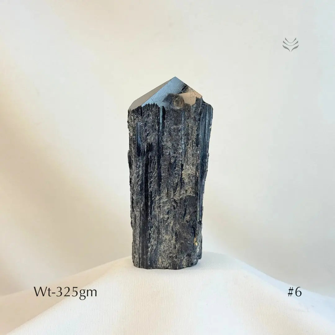 Black Tourmaline Tower  Crystal Tower
