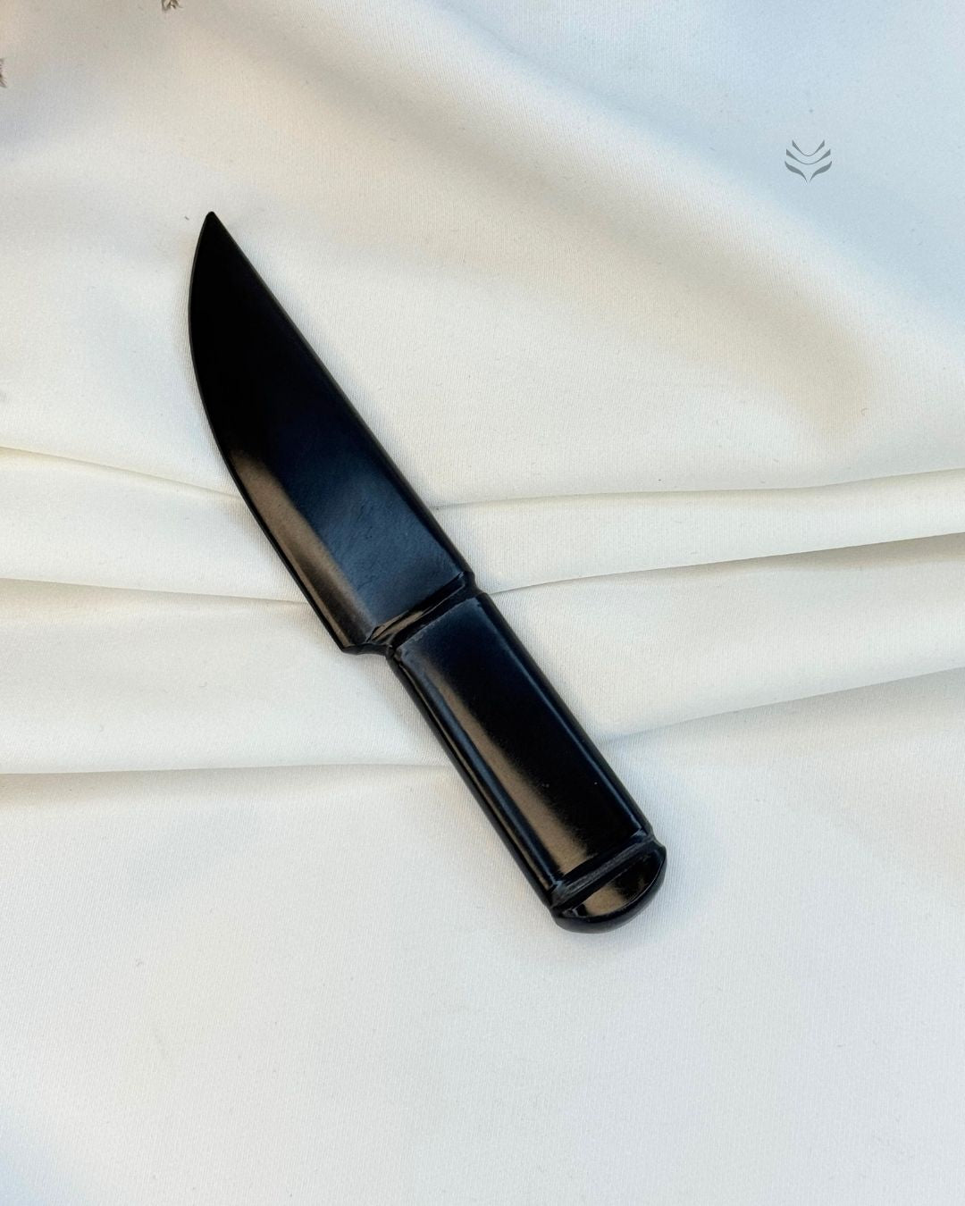 Cord Cutting - Black Obsidian Knife 