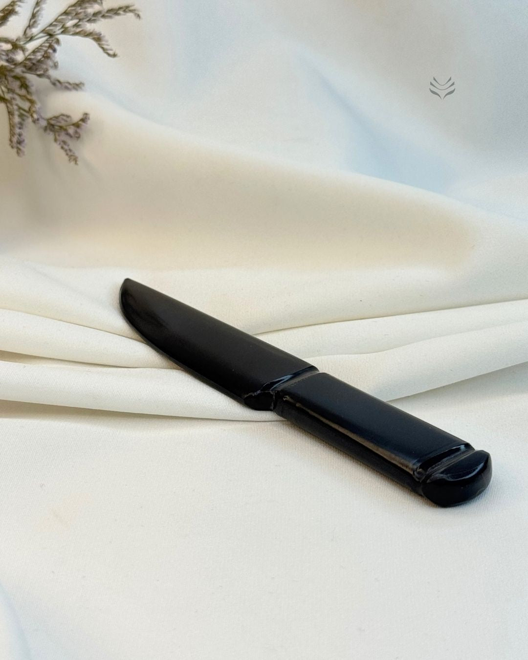 Cord Cutting - Black Obsidian Knife 