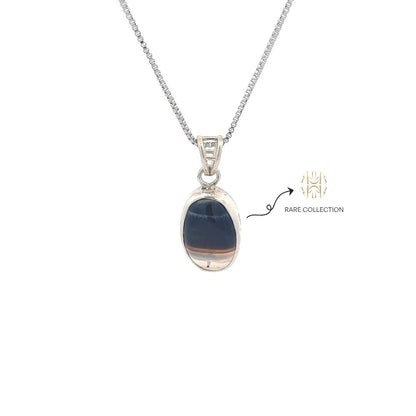 Black Sulemani Silver Pendant 