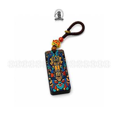Blue Portal Of Divine Bag Charm