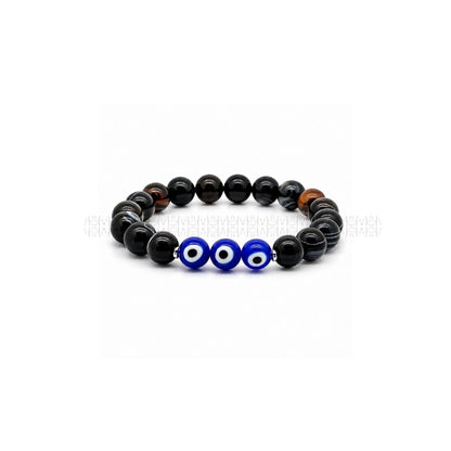 Reverse Evil Eye  Crystal Bracelet Mixel