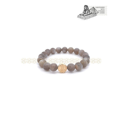 Break The Patterns Cat’s Eye Sunstone Bracelet 