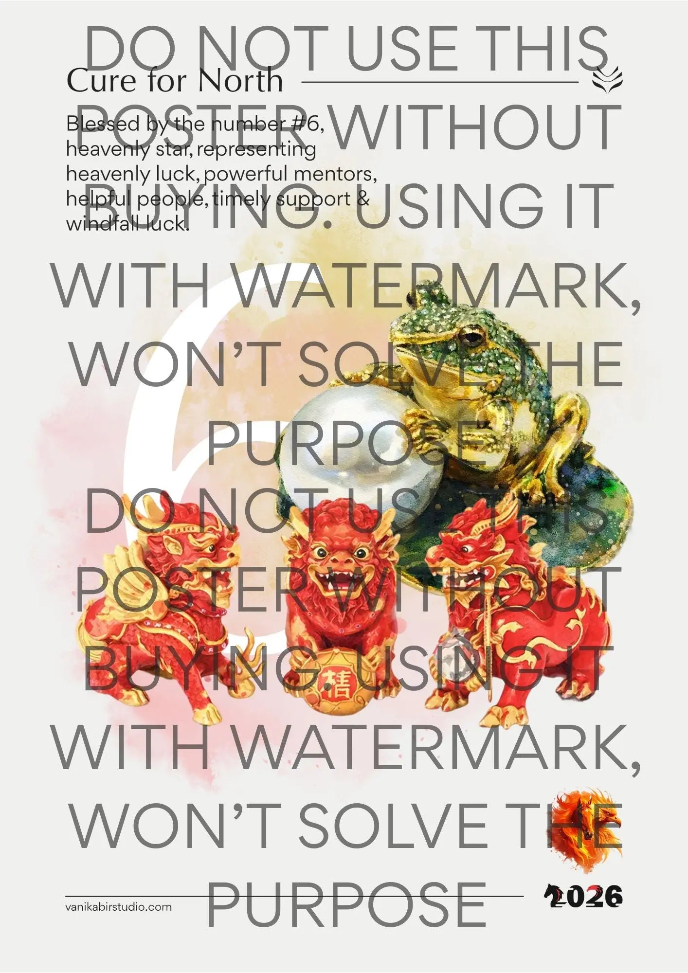 CURE FOR NORTH - DIGITAL POSTER 