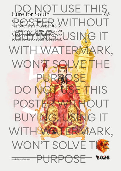 CURE FOR SOUTH - DIGITAL POSTER 