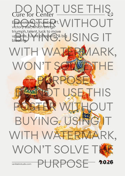 CURE FOR CENTER - DIGITAL POSTER 