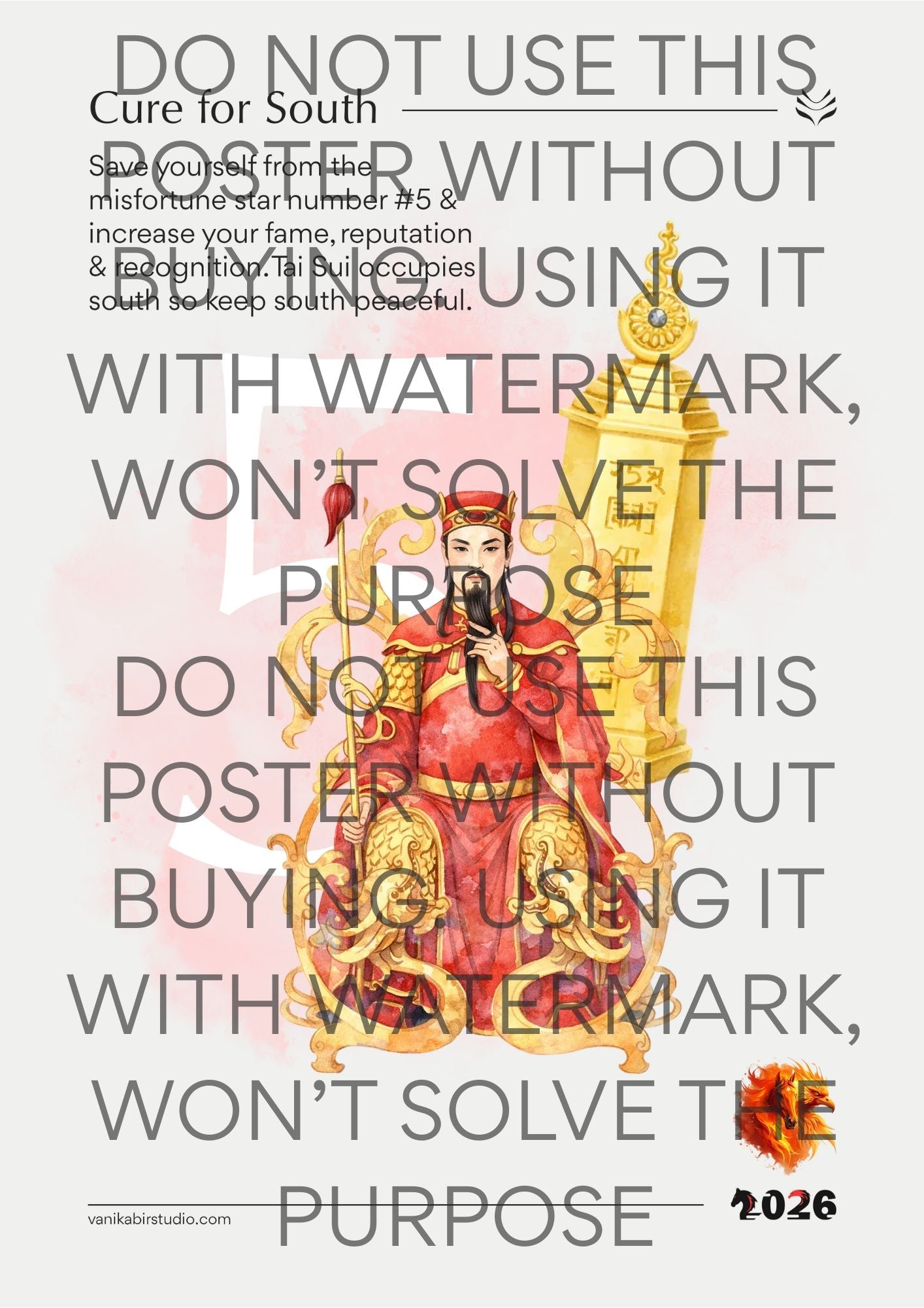 CURE FOR SOUTH - DIGITAL POSTER 