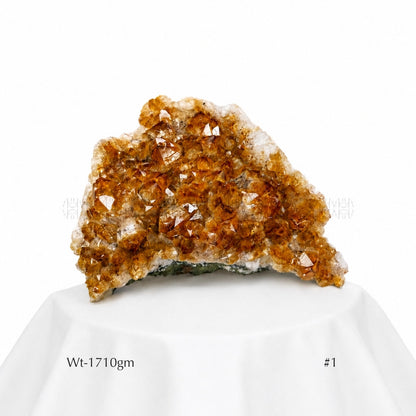 Cash Flow Citrine Cluster  Crystal Cluster
