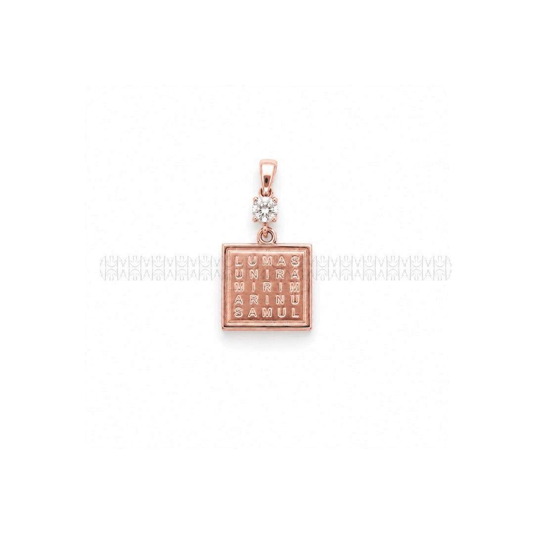 Miracle of Aumatrix™ Champagne Gold Luxury Edition  Pendant