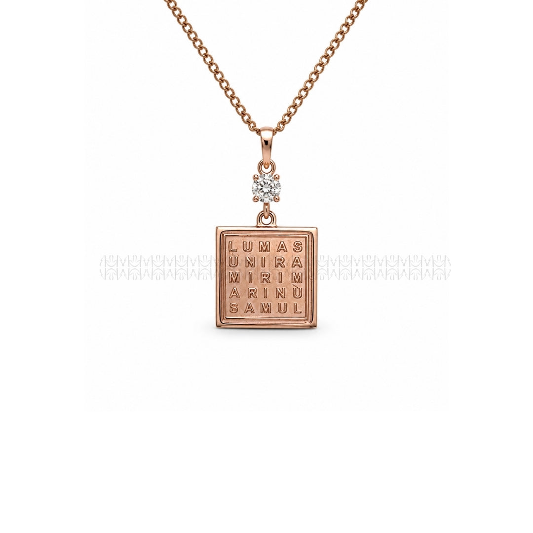 Miracle of Aumatrix™ Champagne Gold Luxury Edition  Pendant