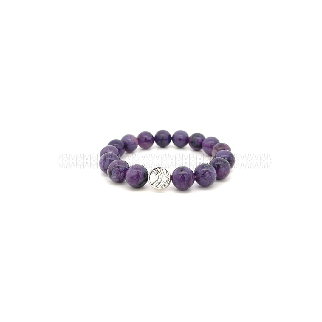 Deep Transformation Charoite Bracelet 