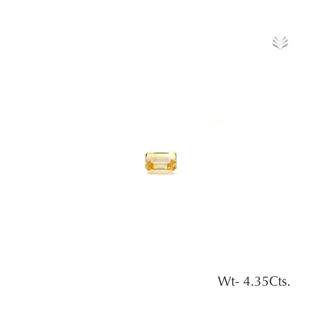 Citrine - 4.35 Ct  Gemstones