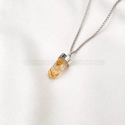 Citrine Crystal Pendant 