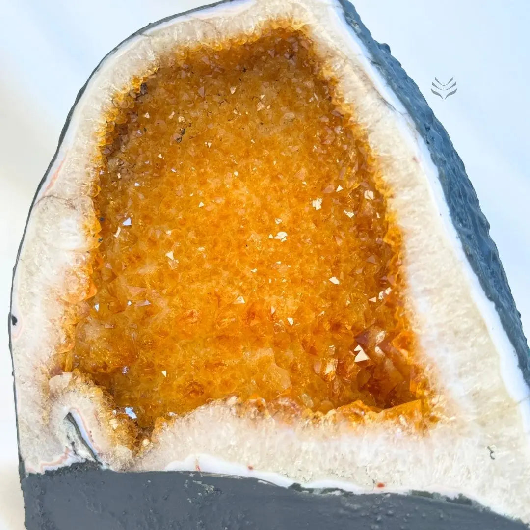 Citrine Geode - Prosperity Flow  Geode
