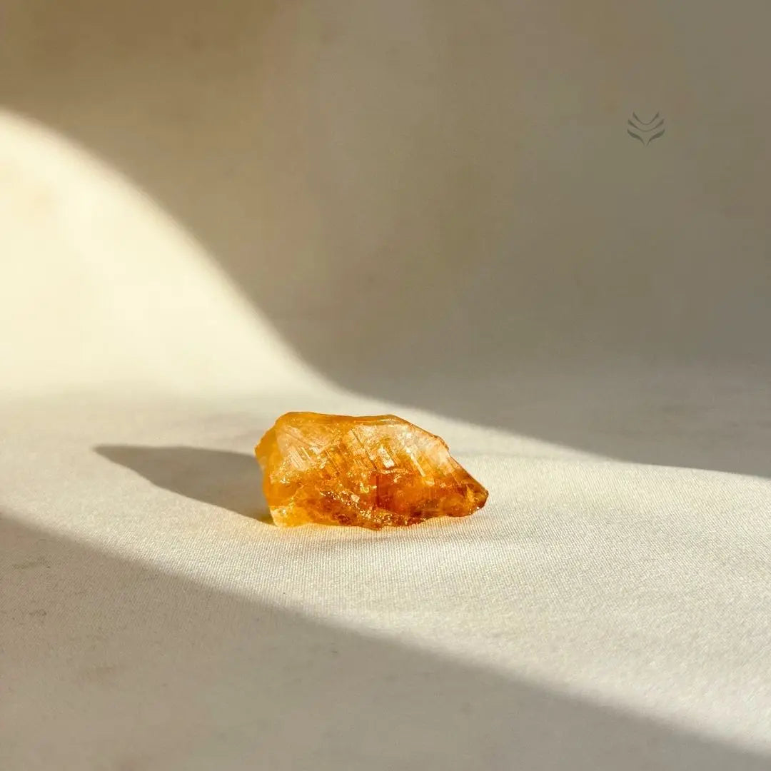 Citrine Rough Tumbles  Crystal Tumbles