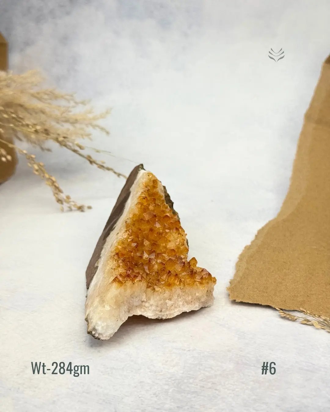 BRAZILIAN CITRINE CLUSTER - THE STONE OF SUCCESS & ABUNDANCE