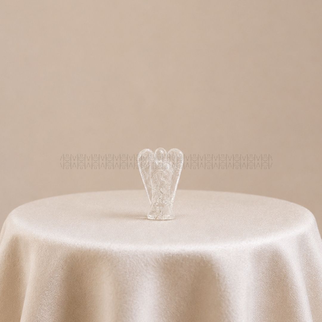 Clear Quartz Bedside Angel  Crystal Angels